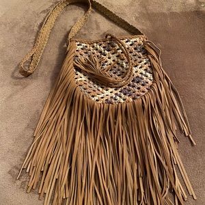 Mossimo/Target boho fringe bag/purse EXCELLENT